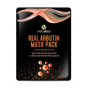Pax Moly Real Arbutin Mask Pack for Hydration & Crystal Clear Tone